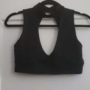 Black Sports Bra